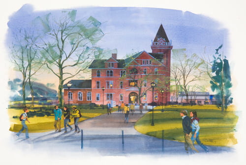 Georgia Tech campus building